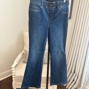SPANX Dark Blue Flare Jeans